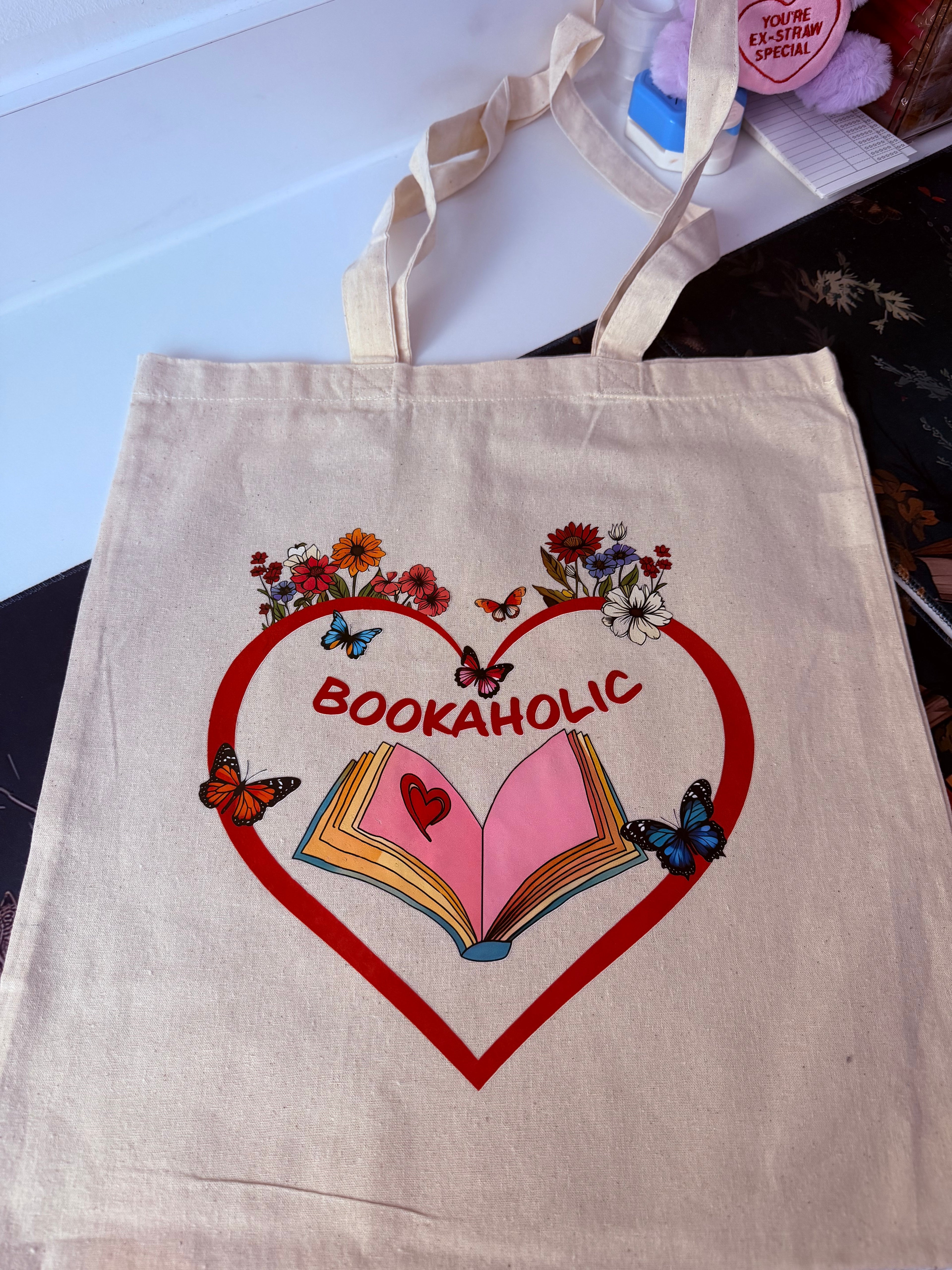 Bookish Tote Bag - Bookaholic