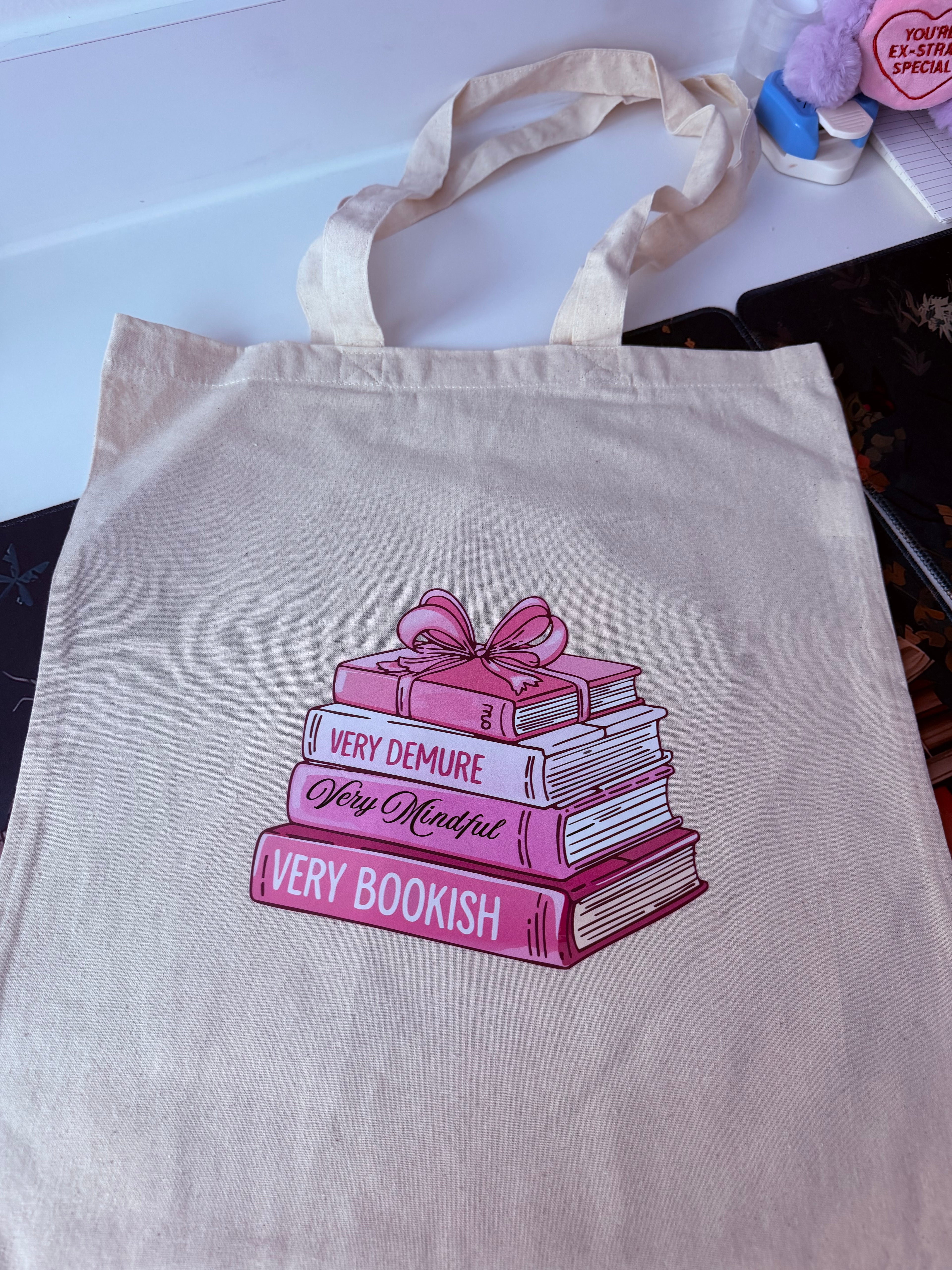 Bookish Tote Bag - Very Bookish