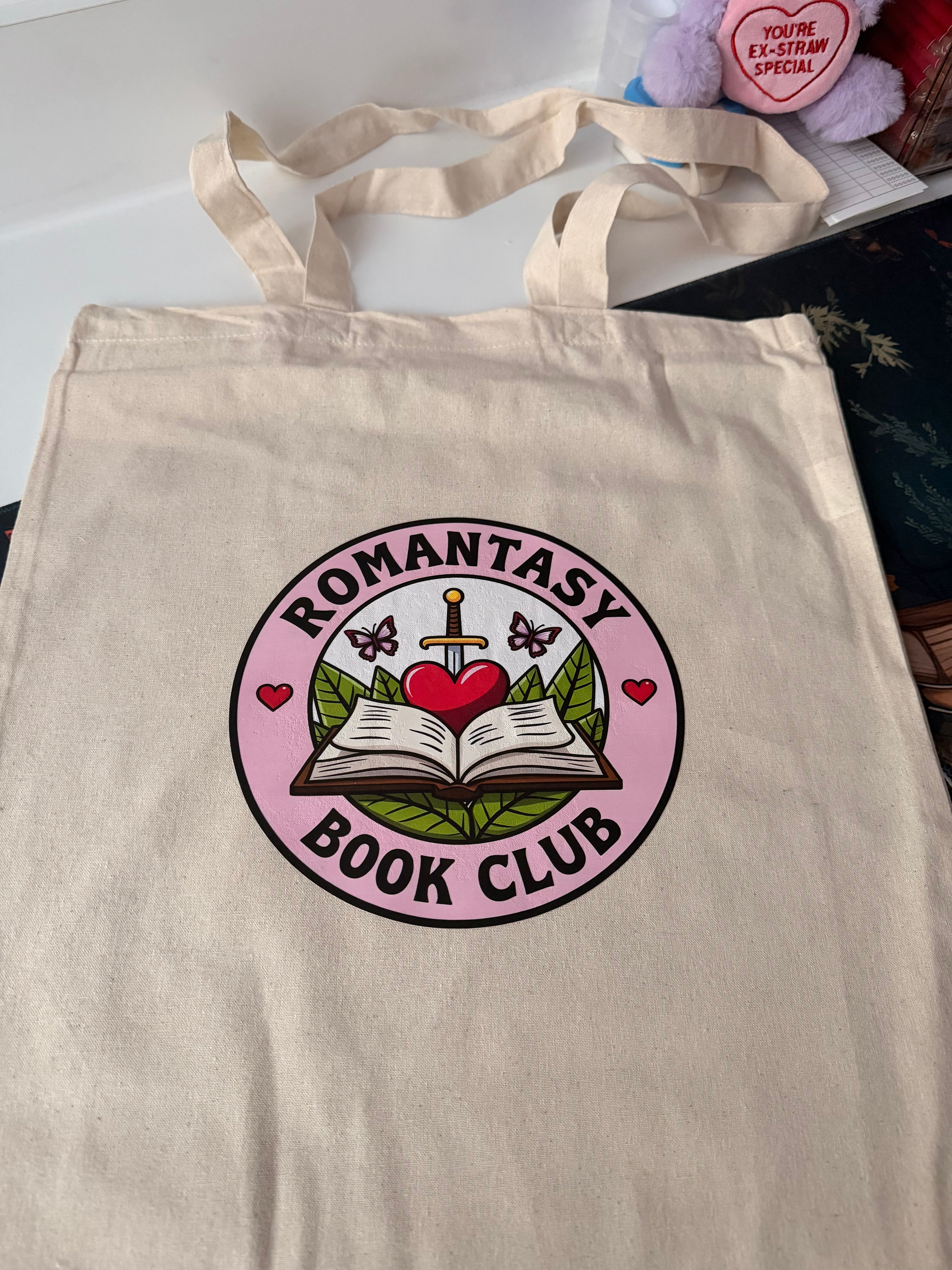 Bookish Tote Bag - Romantasy Book Club